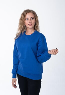 Синий роял женский свитшот Синий роял женский свитшот